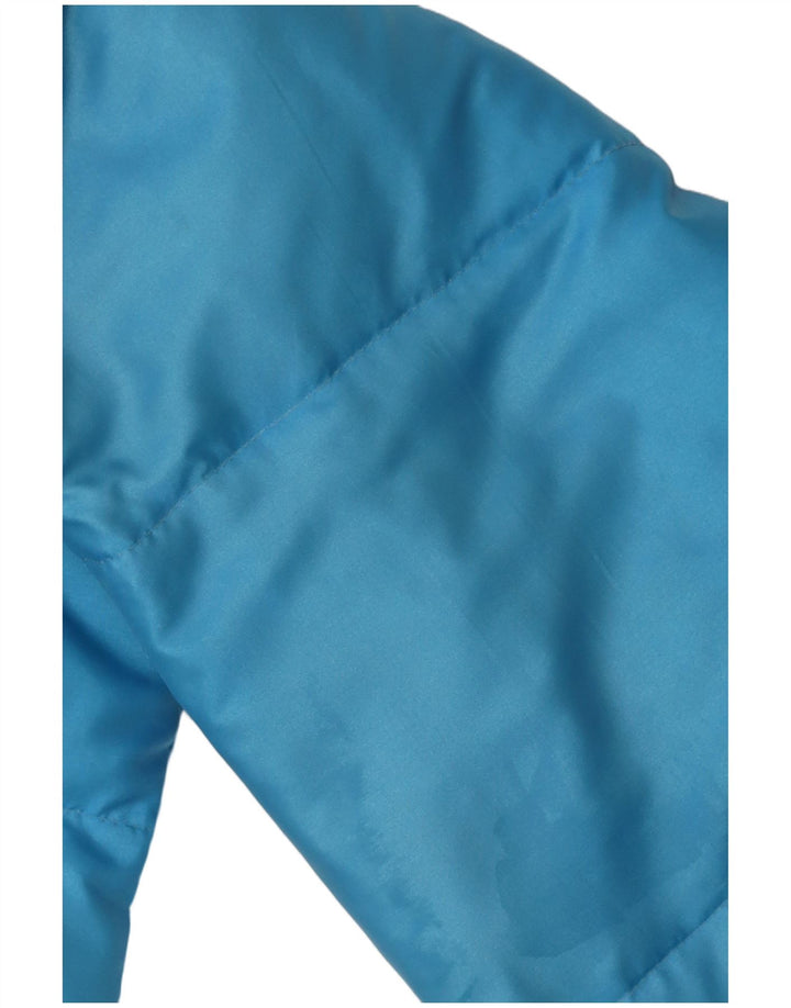 Jaqueta acolchoada masculina Sergio Tacchini EU 50 grande azul poliamida