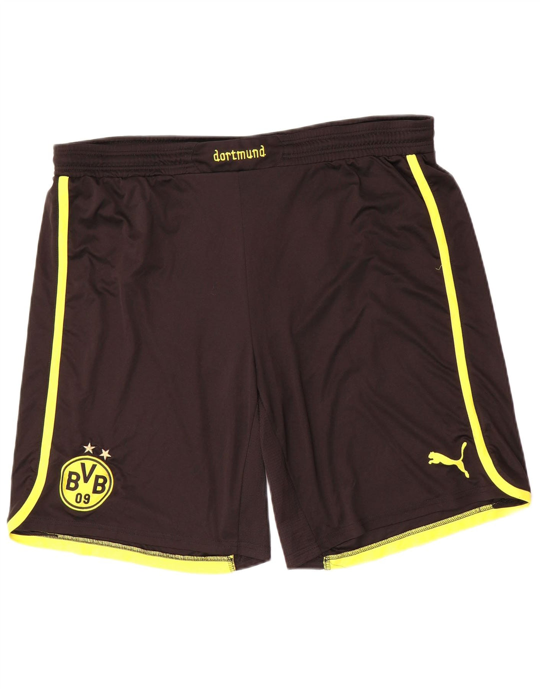 Shorts esportivos masculinos PUMA BVB Dortmund XL preto