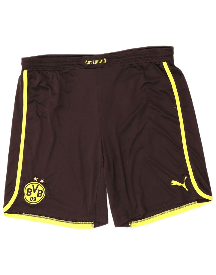 Shorts esportivos masculinos PUMA BVB Dortmund XL preto