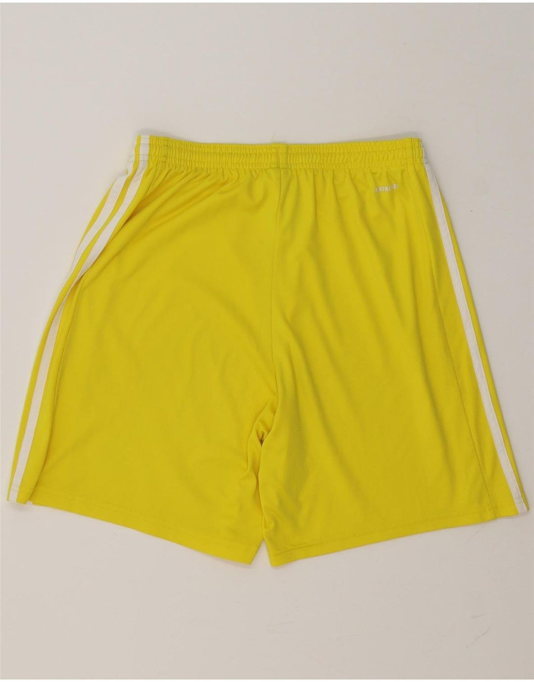 ADIDAS Mens Aeroready Sport Shorts Médio Poliéster Amarelo