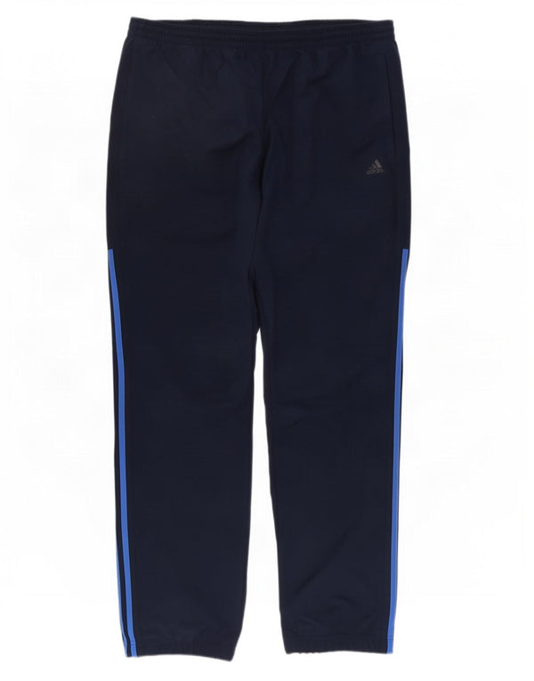 Calça de treino masculina Adidas grande azul marinho