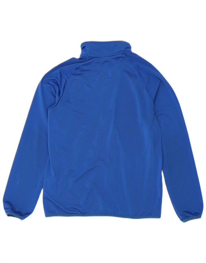 Jaqueta Adidas Meninos Treino Top 13-14 Anos Azul Colorblock Poliéster