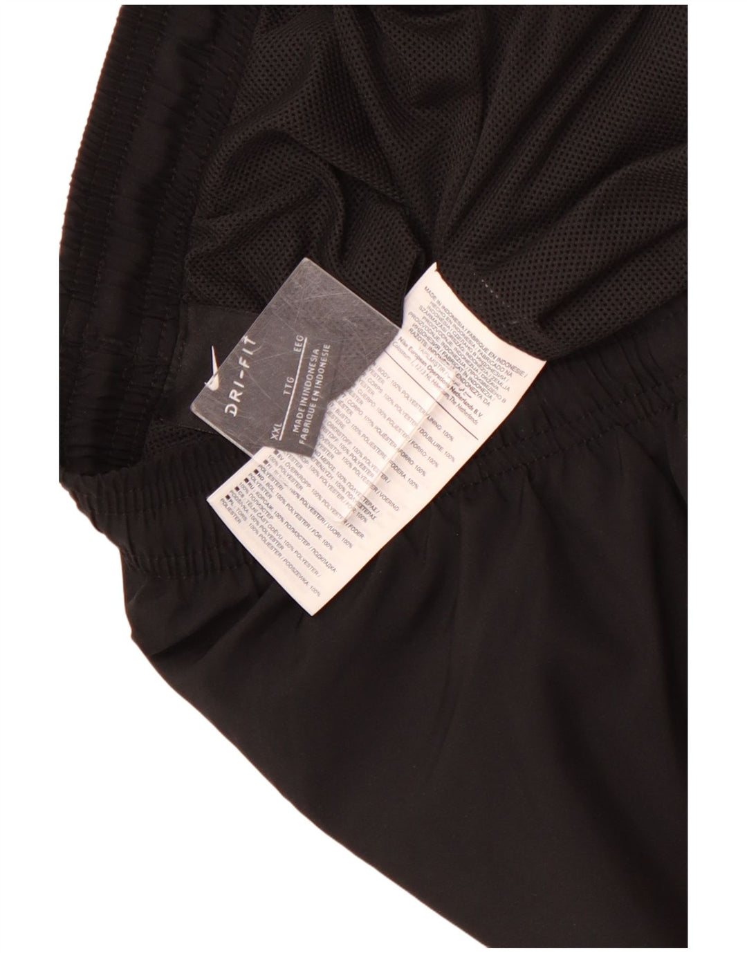 Calça de treino masculina NIKE Dri Fit joggers 2XL poliéster preto