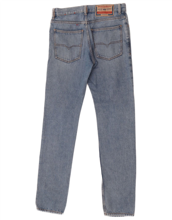 Diesel Mens Slim Jeans W28 L32 Azul Algodão