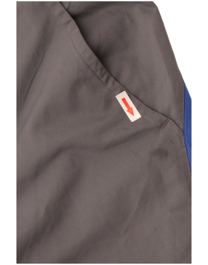 Nike Mens Bermuda Sport Shorts Médio Cinza Colourblock Poliéster