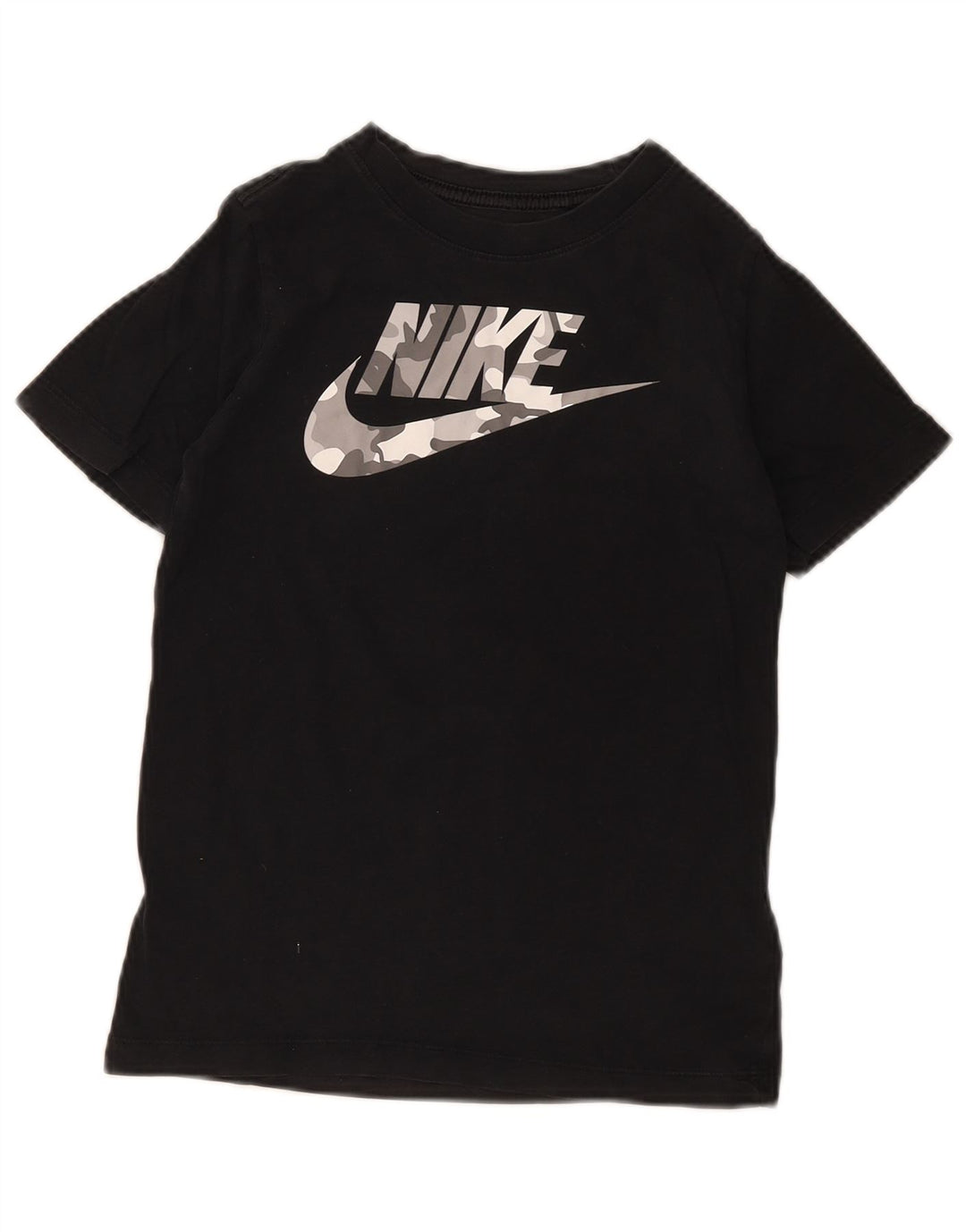 Camiseta Nike Boys Graphic Top 10-11 Anos Médio Algodão Preto
