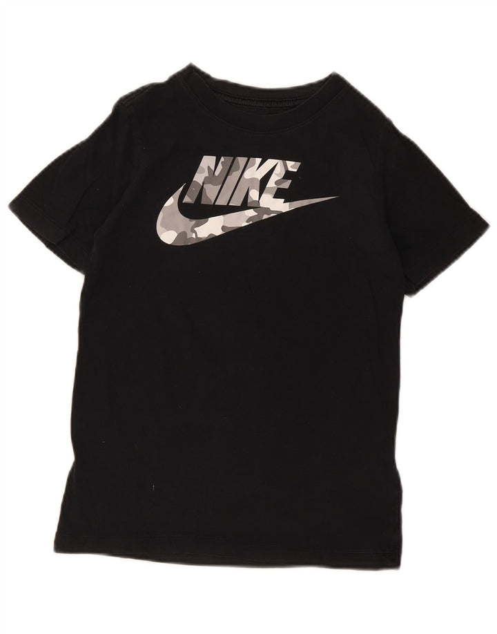 Camiseta Nike Boys Graphic Top 10-11 Anos Médio Algodão Preto