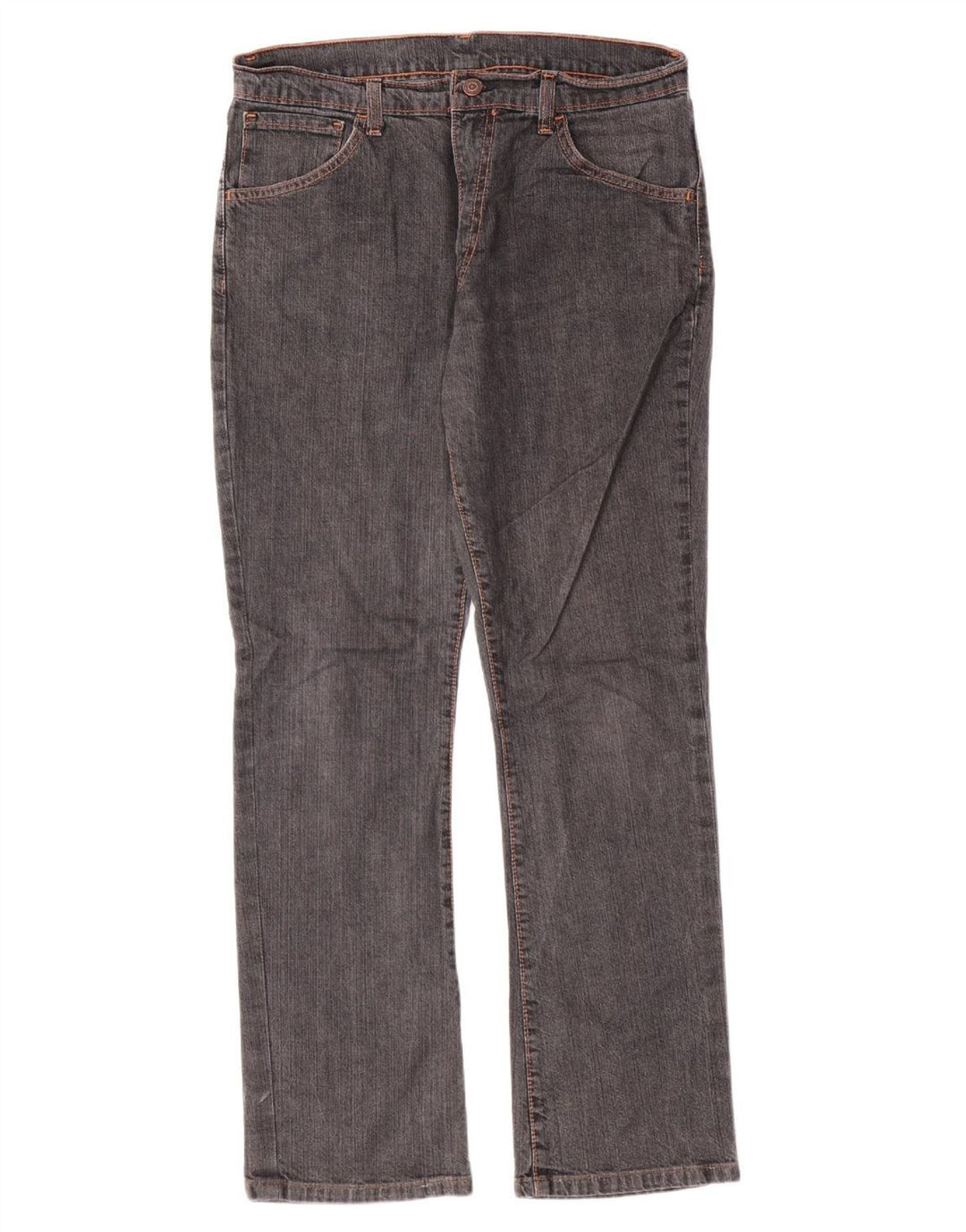 Levi's feminino 525 jeans retos W32 L30 algodão cinza