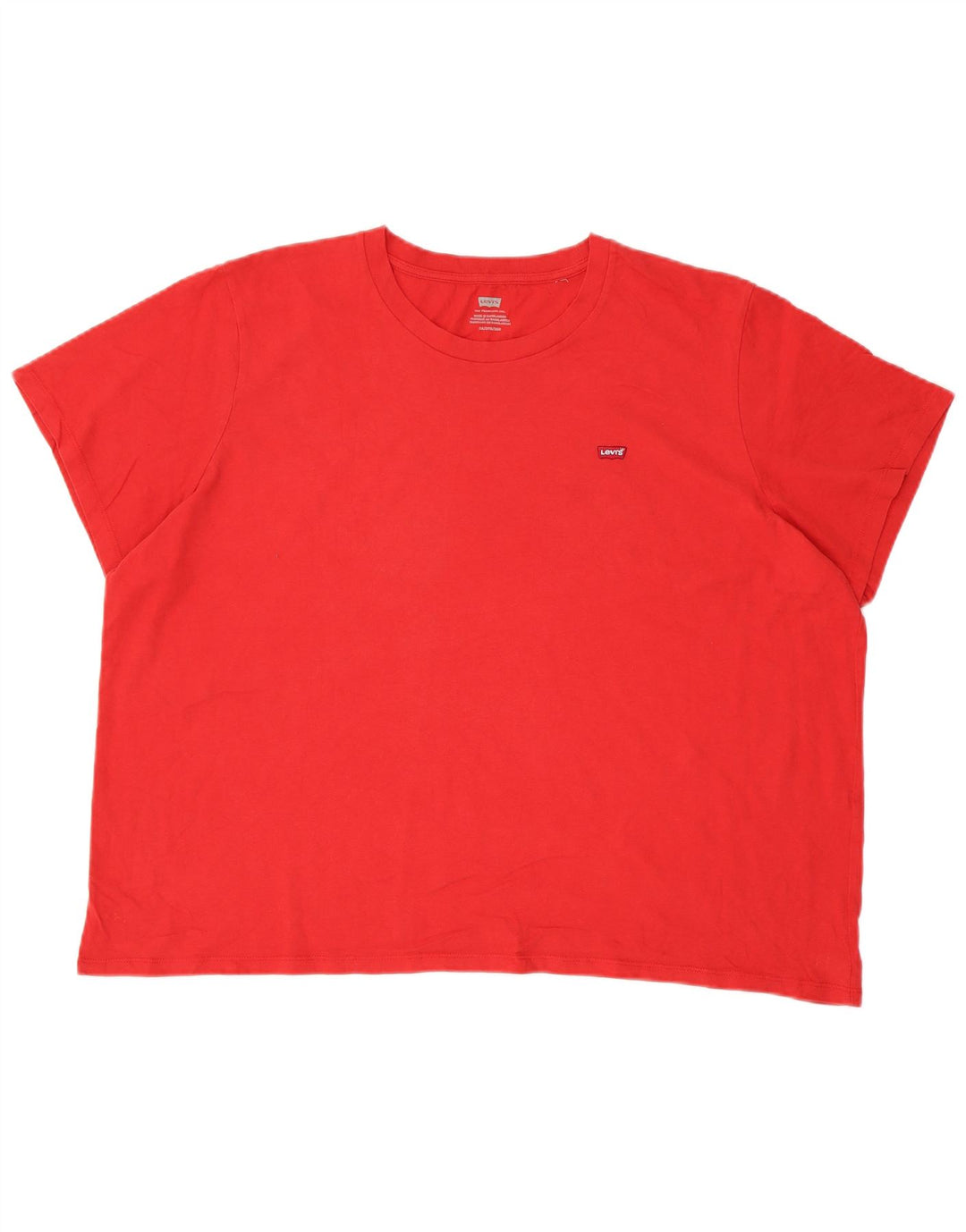 Camiseta masculina LEVI'S Top 3XL vermelha