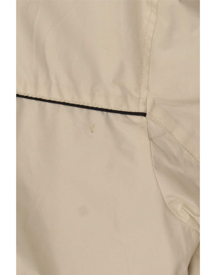 Jaqueta bomber masculina Marina Yachting UK 54 2XL poliéster branco Colourblock
