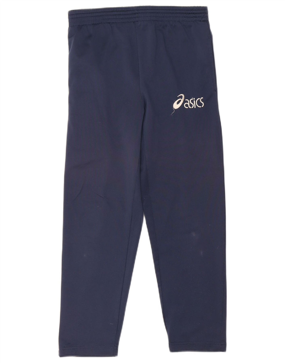 Calças de treino Asics Boys 9-10 anos azul marinho poliéster