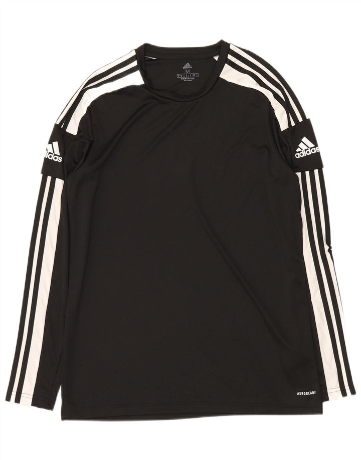 Adidas Mens Aeroready Top Manga Longa Médio Poliéster Preto