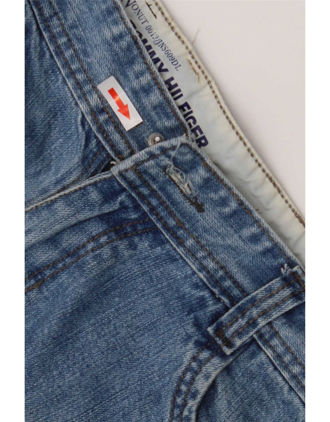 Tommy Hilfiger Masculino Slim Jeans W36 L34 Azul