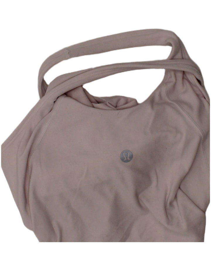 Sutiã esportivo feminino Lululemon US 6 rosa médio
