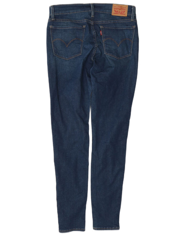 Calça jeans feminina Levi's 710 Super Skinny W28 L30 azul algodão