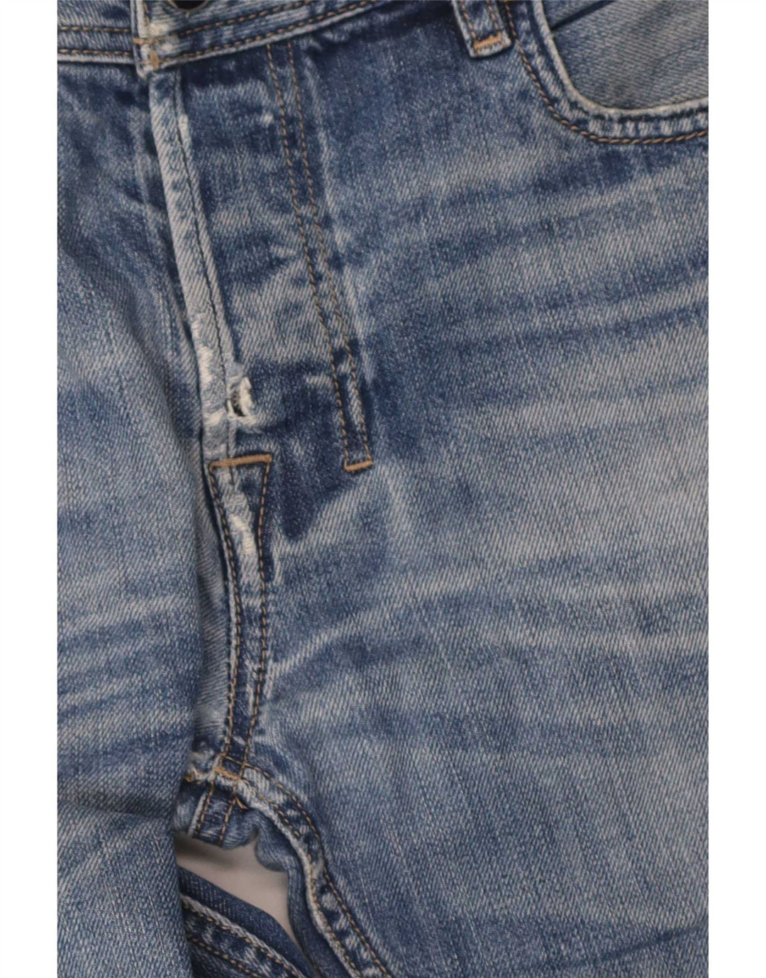 Diesel Masculino Solto Jeans W31 L34 Azul Algodão