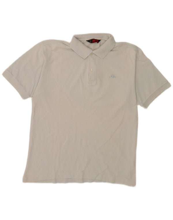 Camisa polo masculina Kappa médio algodão branco