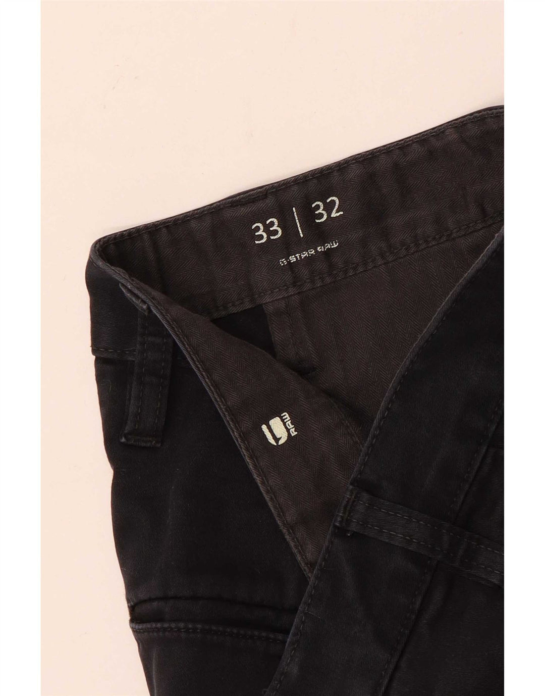 Calça Chino Masculina Slim G-Star W33 L32 Preta