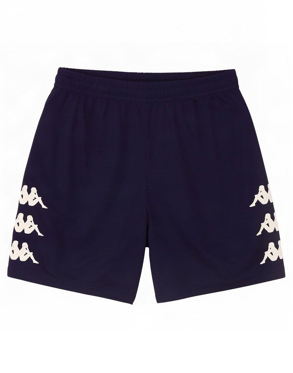 Kappa Mens Graphic Sport Shorts Médio Azul Marinho Poliéster