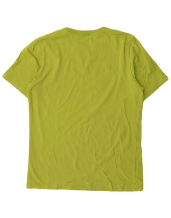 Camiseta Adidas Meninos Graphic Top 13-14 Anos Algodão Verde