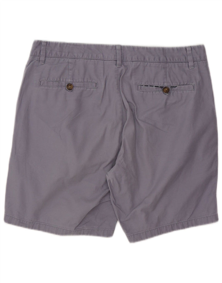 BONOBOS Mens Chino Shorts W32 Algodão Cinza Médio