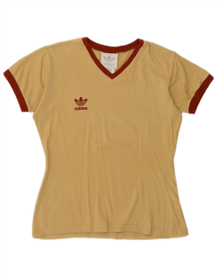 Camiseta Adidas Feminina Top UK 14 Médio Amarelo