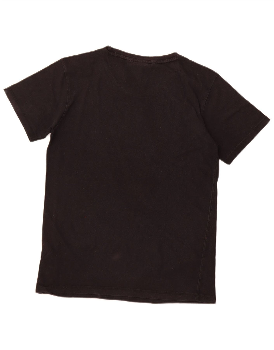 Camiseta masculina gráfica ELLESSE top pequeno algodão preto