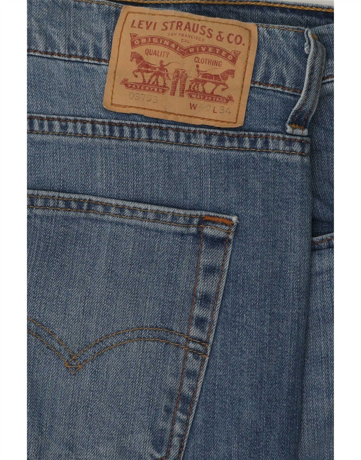 Levi's Mens Slim Jeans W40 L34 Azul Algodão