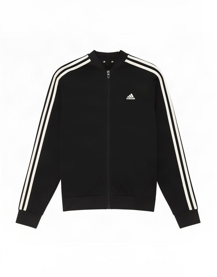 Casaco de treino Adidas Boys 14-15 anos preto poliéster
