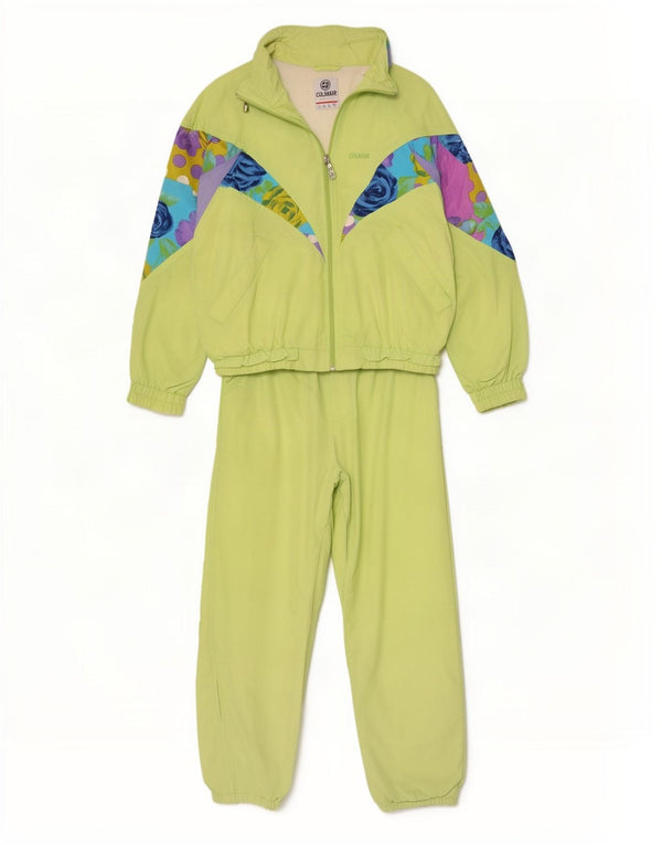 Colmar Womens Oversized Full Tracksuit IT 44 Medium Green Colourblock