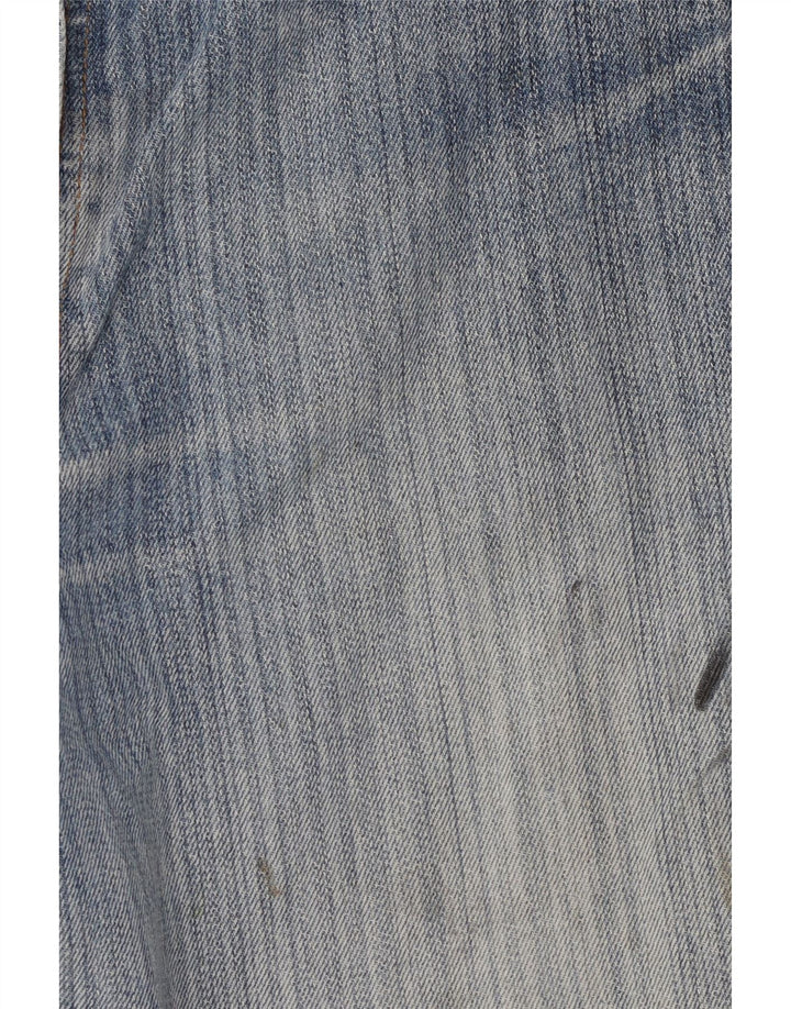 Levi's Masculino 501 Straight Jeans W33 L29 Azul Algodão