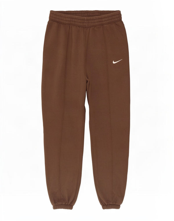 Nike Mens Treino Calças Joggers XL Marrom Algodão