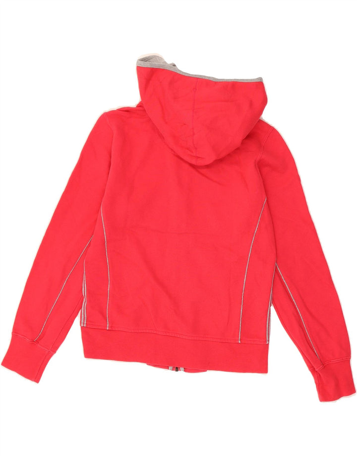 CHAMPION Womens Crop Zip Hoodie Sweater UK 10 Small Pink Cotton Vintage Champion and Second-Hand Champion from Messina Hembry 
