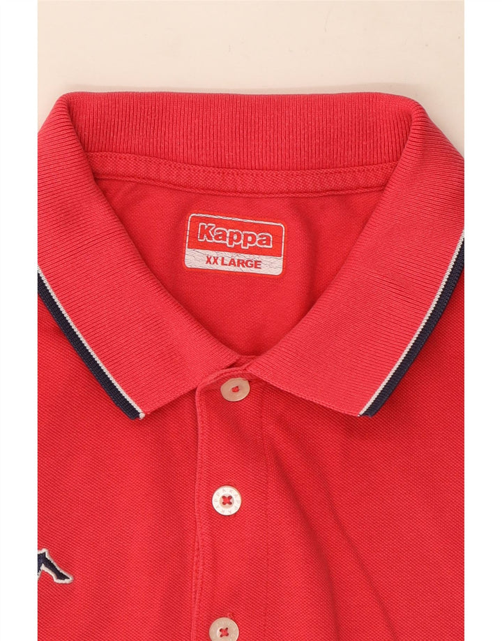 Camisa polo masculina Kappa 2XL rosa