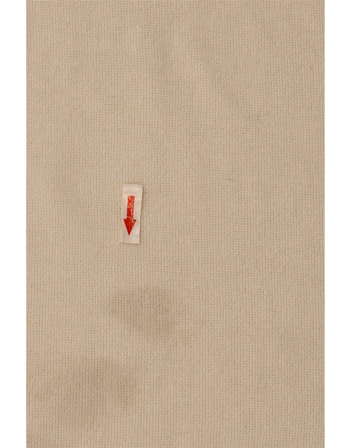 Zara Poncho Jumper Assimétrico Feminino Reino Unido 10 Pequeno Off White Viscose