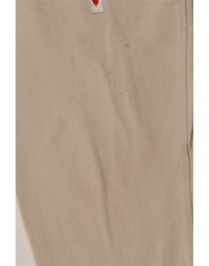 Camisa polo masculina de manga comprida Champion algodão bege médio