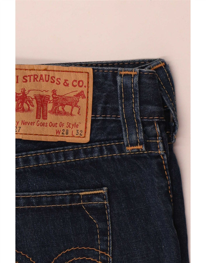 Shorts jeans feminino Levi's 927 W28 médio azul marinho