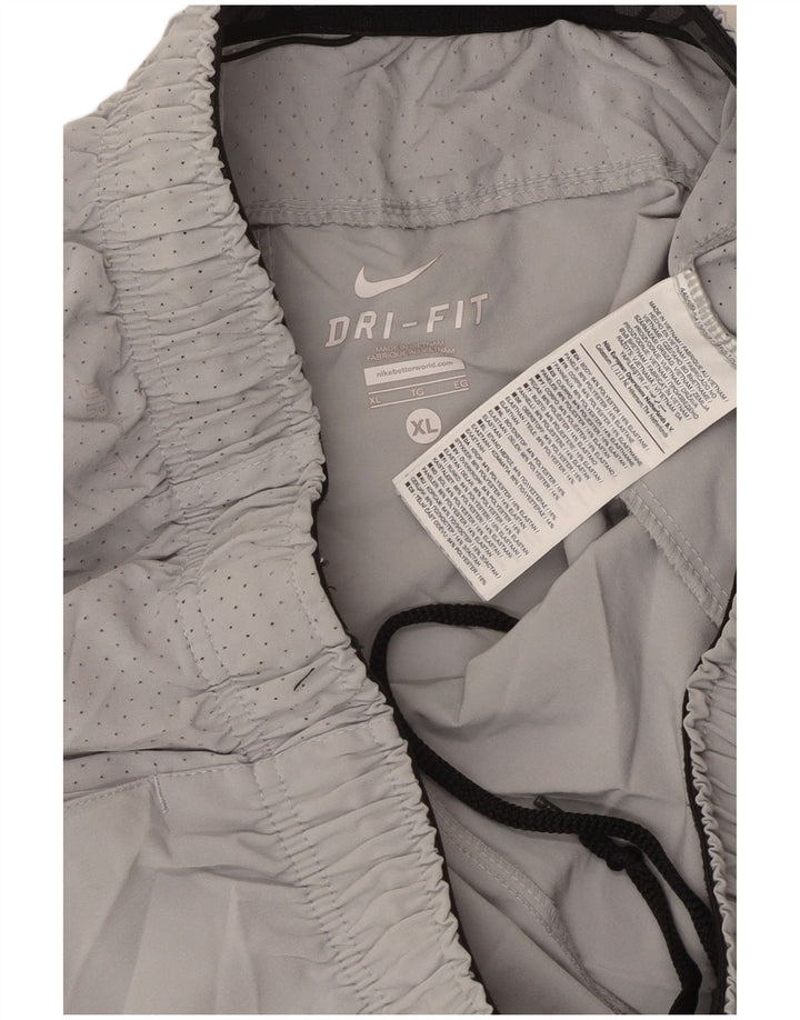 NIKE Masculino Dri Fit Graphic Sport Shorts XL Cinza Poliéster