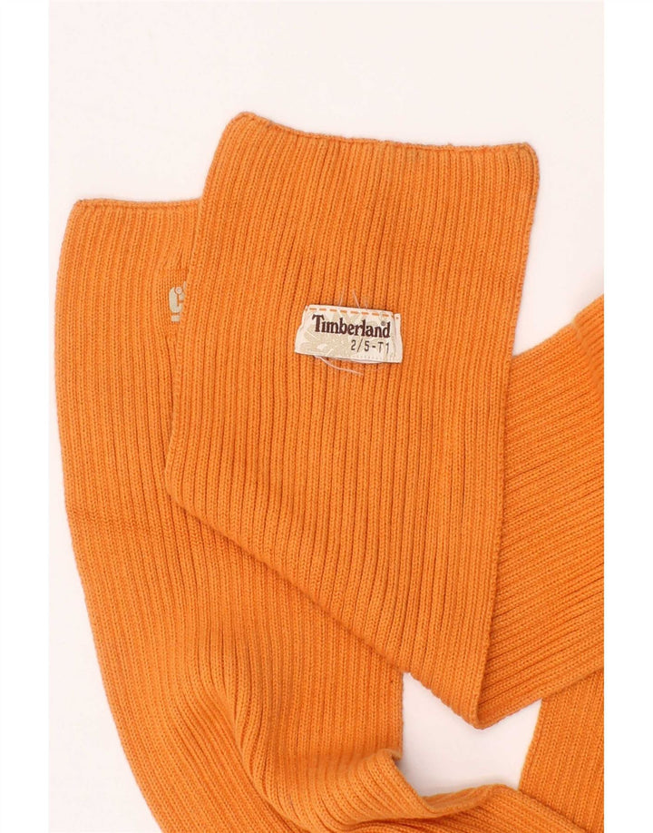 Cachecol Timberland Boys Knit Tamanho Único 2-5 Anos Laranja