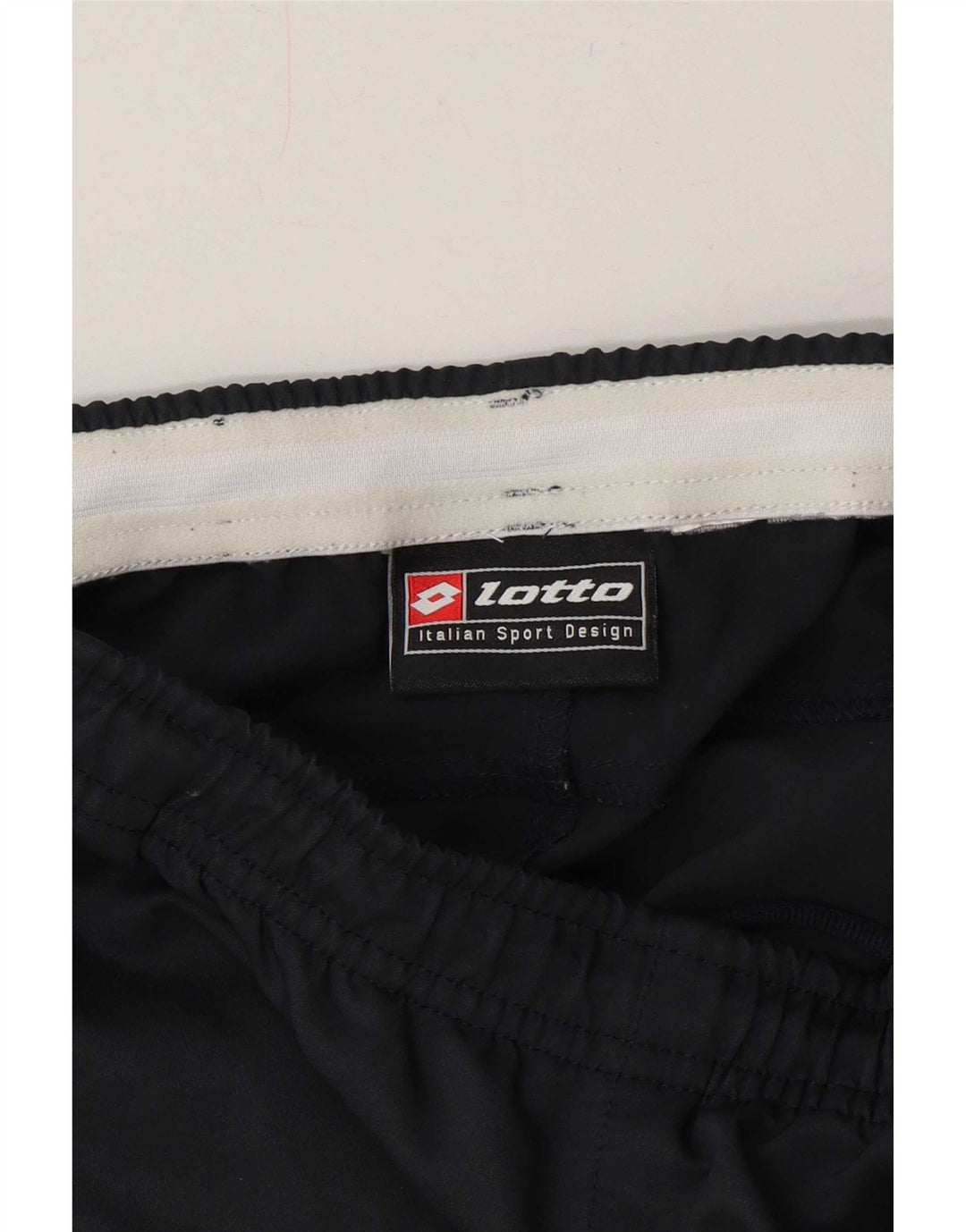 Shorts esportivos masculinos Lotto grandes azul marinho