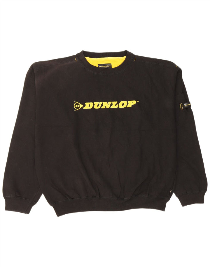 Dunlop moletom gráfico masculino jumper XL algodão preto