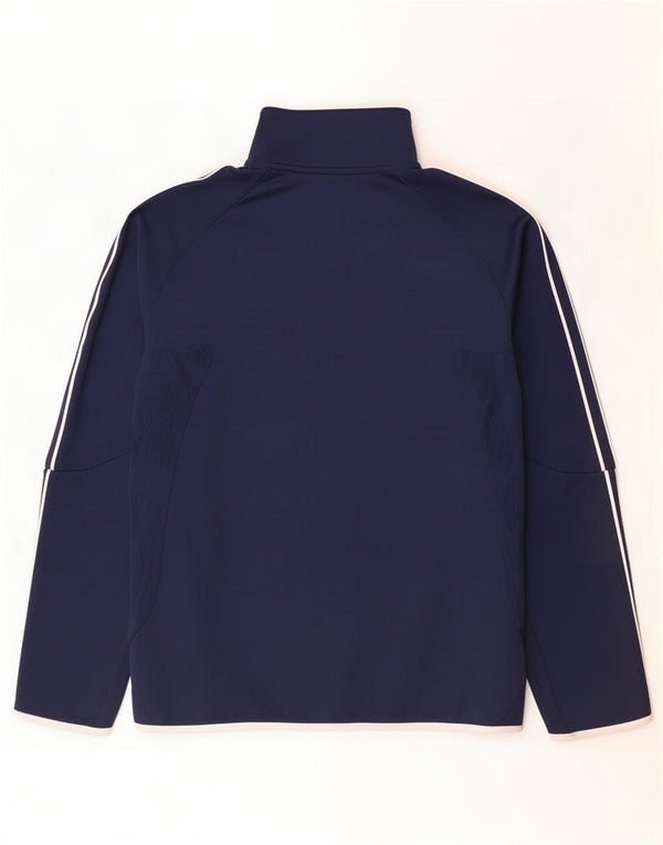 Jaqueta Adidas Masculina Pulôver Treino Top Reino Unido 44/46 Grande Azul Marinho