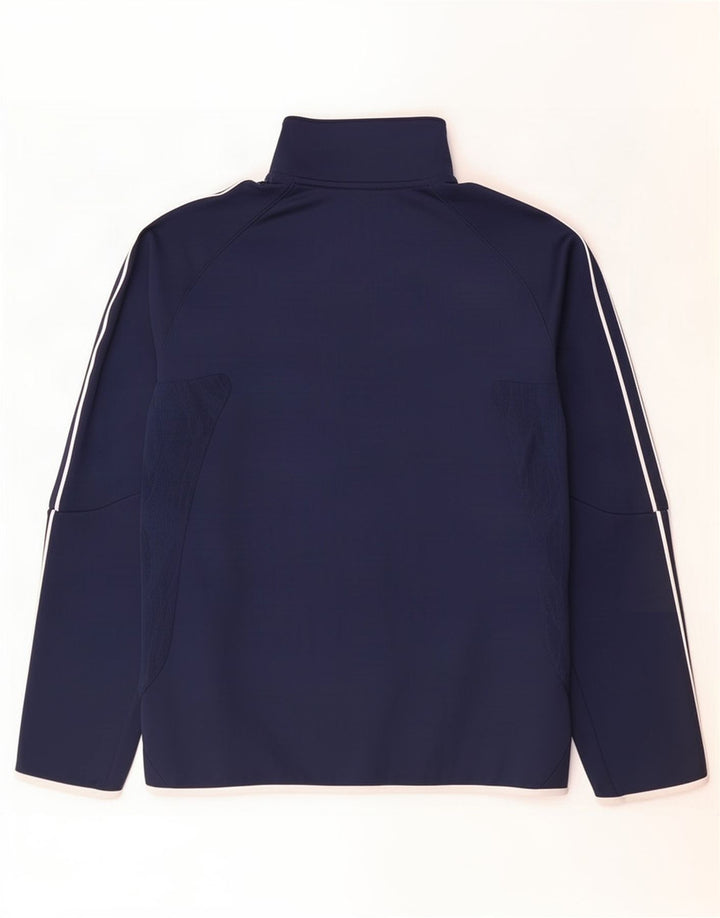 Jaqueta Adidas Masculina Pulôver Treino Top Reino Unido 44/46 Grande Azul Marinho