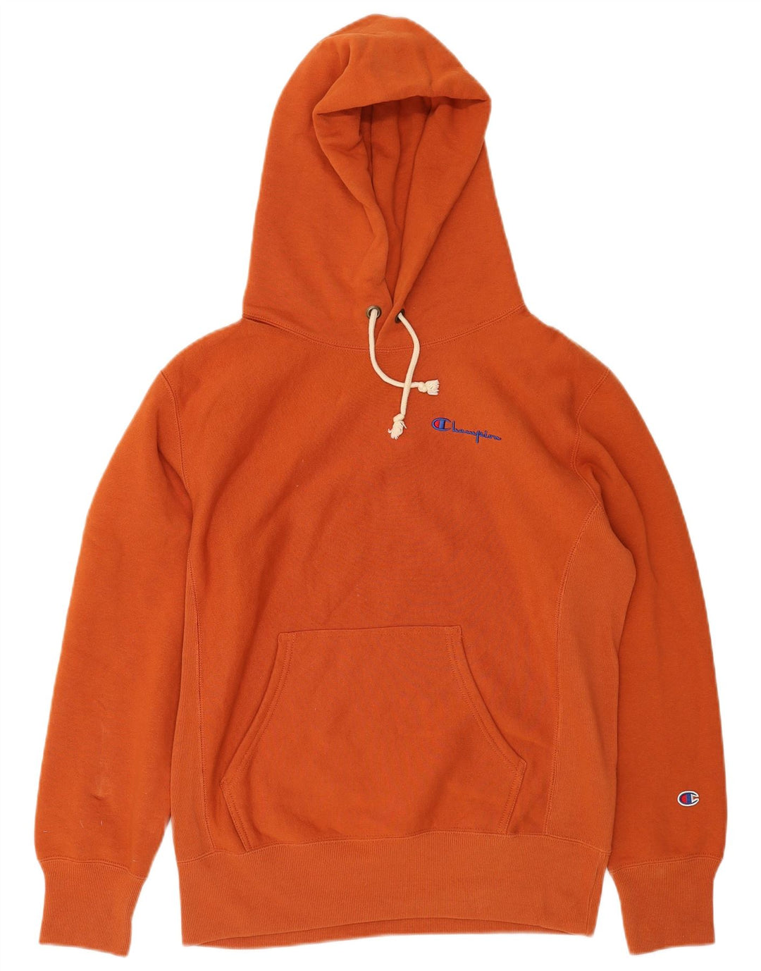 Jumper com capuz masculino Champion laranja médio