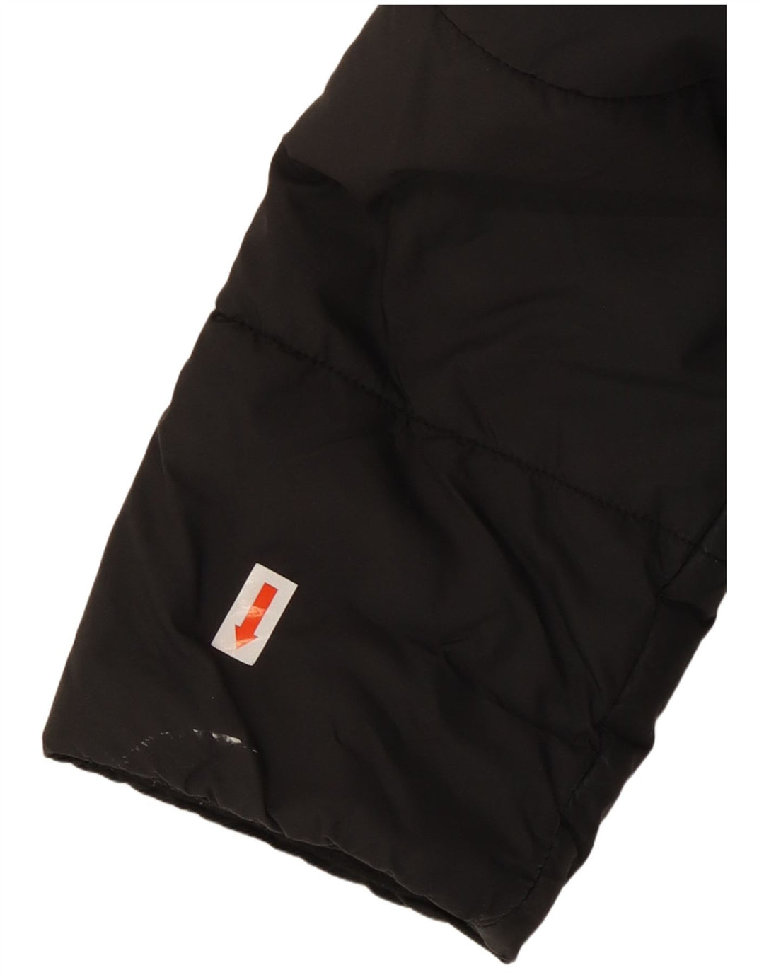 Jaqueta acolchoada com capuz feminina ADIDAS UK 8 pequena poliéster preto