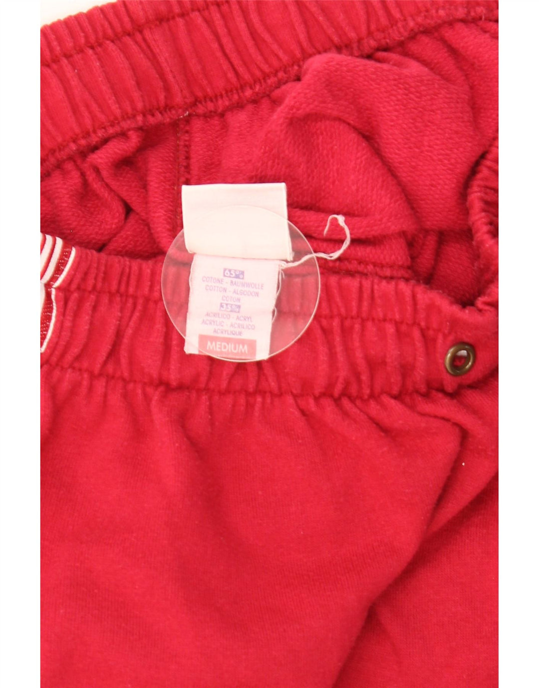 Calça de treino feminina Champion UK 12 Medium Red Colourblock