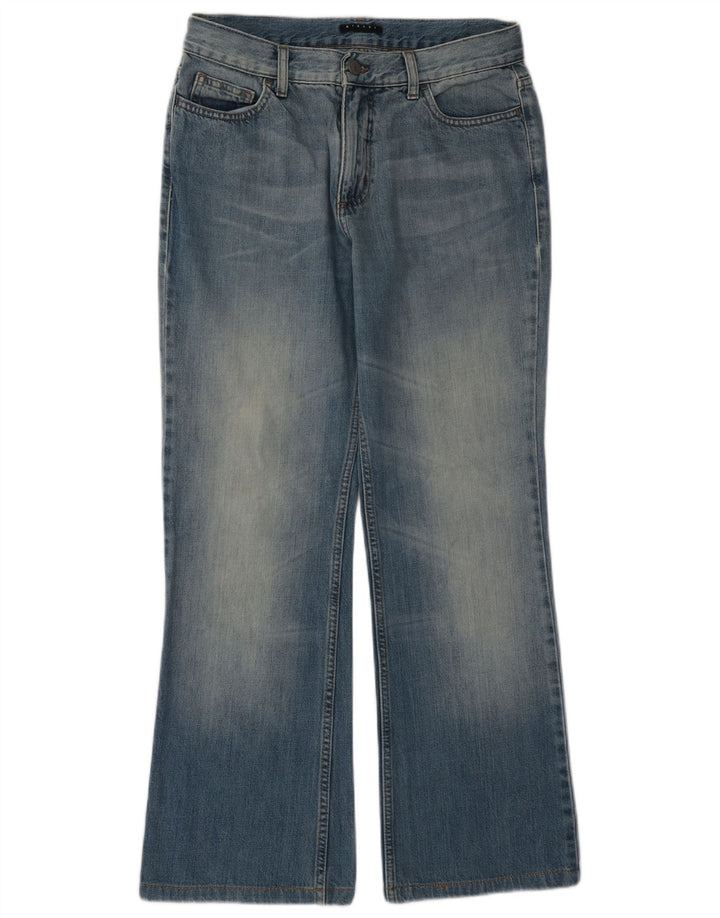 Sisley Jeans Bootcut Feminino IT 42 Médio W30 L30 Azul Algodão