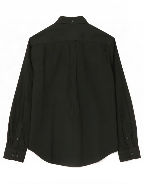 Camisa masculina Ben Sherman de algodão verde médio