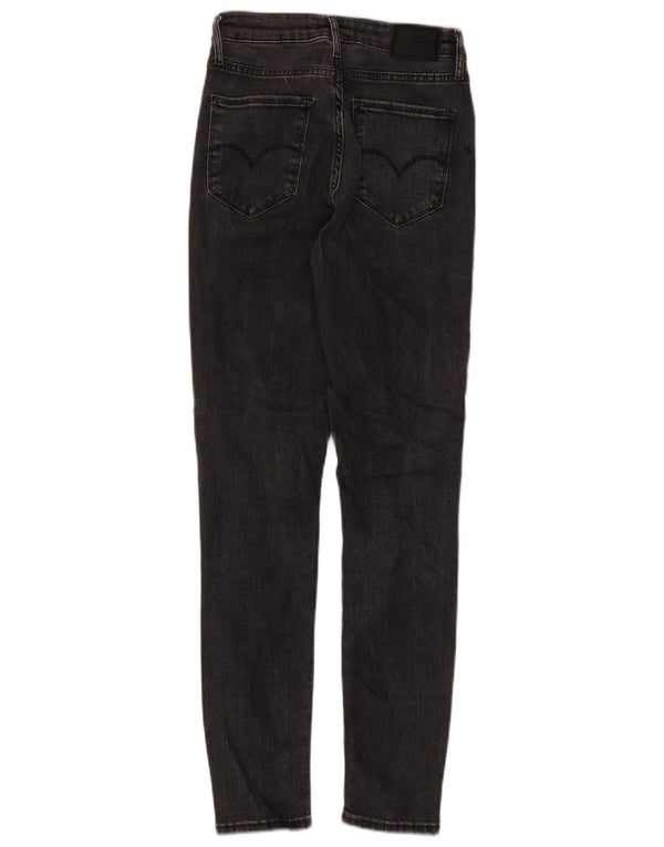 Calça jeans feminina Levi's 721 High Rise Skinny W26 L30 cinza Lycra