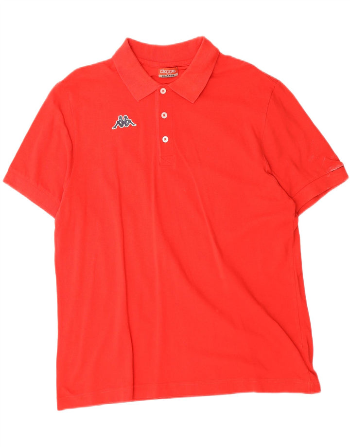 Camisa polo masculina KAPPA XL vermelha
